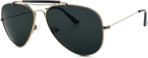 MOSTAR Classic Men Sunglasses UV Protection Lightweight Driving Fishing Vintage Sunglasses Metal Retro Sunglasses
