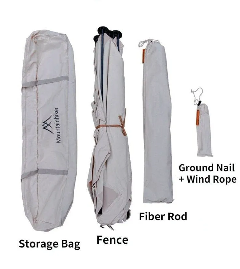 Mountainhiker Free Folding Outdoor Camping Windbreaker
