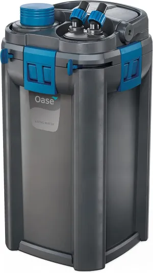 OASE BioMaster External Filter for Aquariums Up to 160 Gallons, Multi-Stage Filtration, Easy Maintenance Prefilter, Quiet Canister Filter, German Engineering