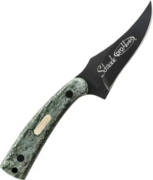 Old Timer 152OTBC Pro Hunter Camo Sharpfinger 7.1in Full Tang Fixed Blade Knife with 3.3in High Carbon SS Clip Point Skinner Blade, and Camo Handle for Hunting, Skinning, Field Dressing, and Outdoor