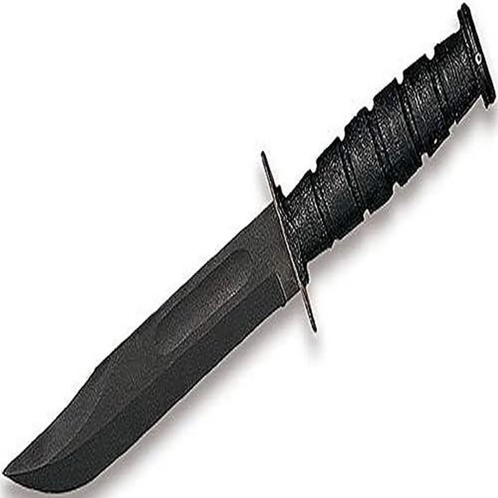Ontario Knife Company 8180 498 Marine Combat Knife (Black), Steel