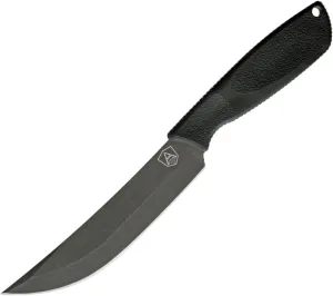 Ontario Knife Company, Spec Plus Alpha Combat Knife, Fixed 6.1" Black Plain Blade, Synthetic Rubber Handle, Nylon Sheath, Boxed
