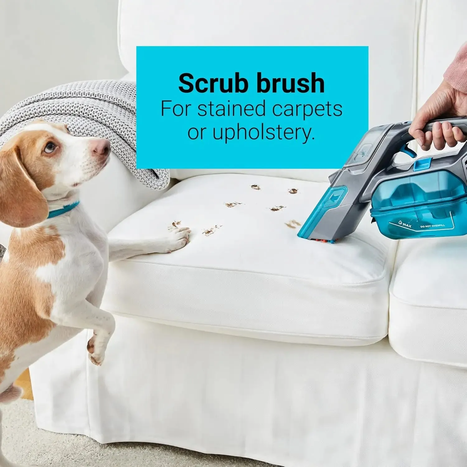 Open Box - BLACK DECKER Spillbuster Cordless Spill   Spot Cleaner (BHSB320JP) (B086T5FFZW)