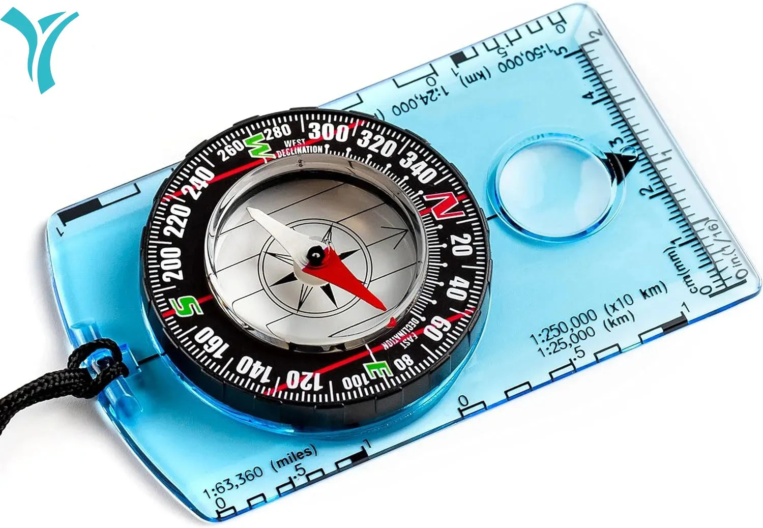 Orienteering Compass - Hiking Backpacking Compass | Advanced Scout Compass for Camping & Navigation - Baseplate Survival Tool