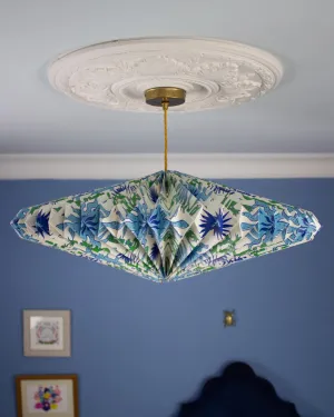 Origami Paper Lightshade Eclipse 'Dancing Lizards'