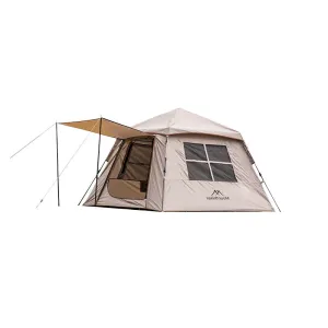 Outdoor Automatic Tent 150D Oxford Fabric Portable 3-4 Person Quick Build Camping Tent With Door Canopy Fabric