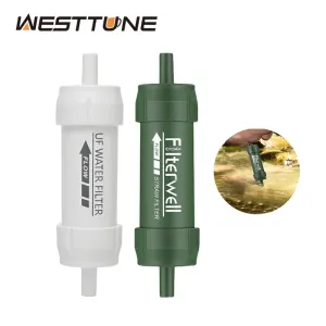 Outdoor Mini Water Filter Straw - Essential for Camping and Emergency Water Purification