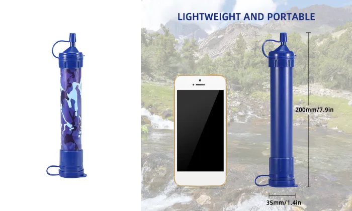 Outdoor Personal Water Filter Straw