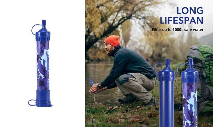 Outdoor Personal Water Filter Straw