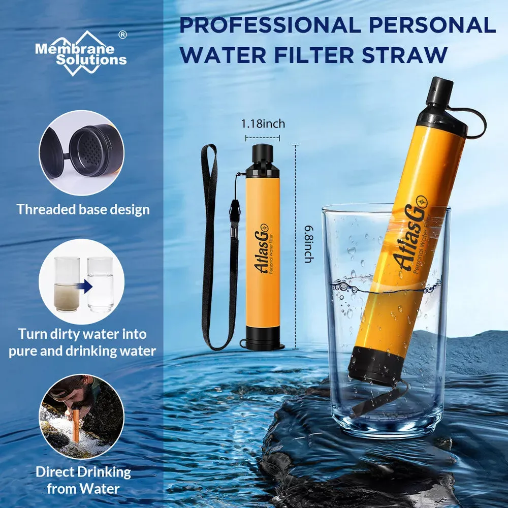 Outdoor Straw Personal Water Purifier