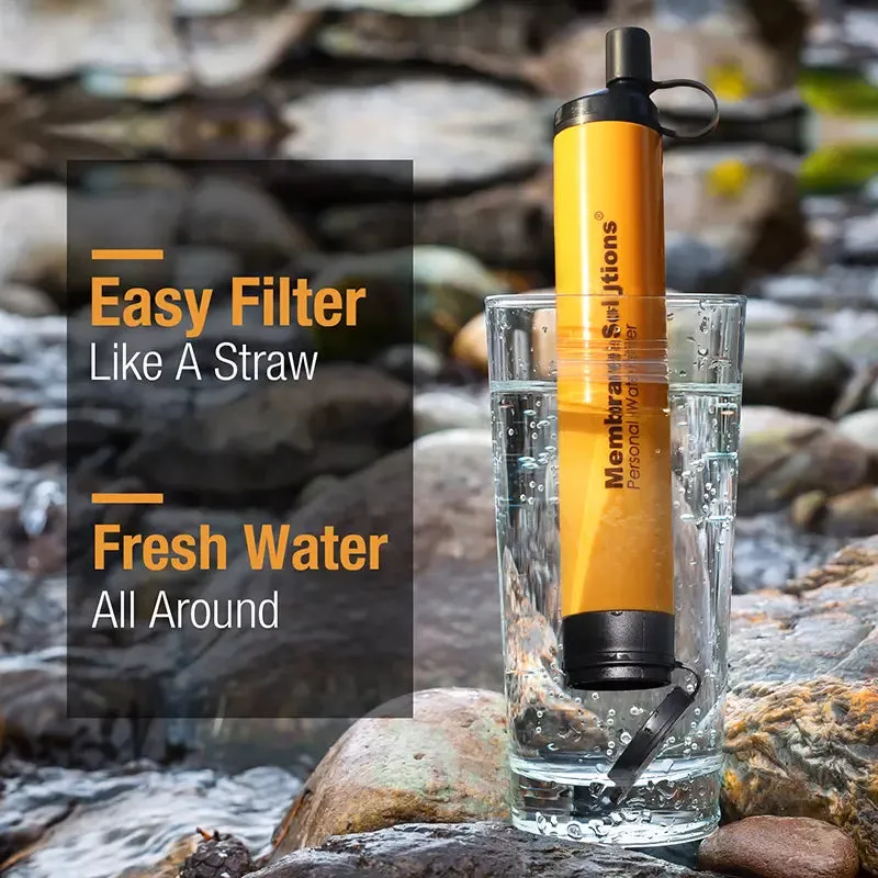 Outdoor Straw Personal Water Purifier