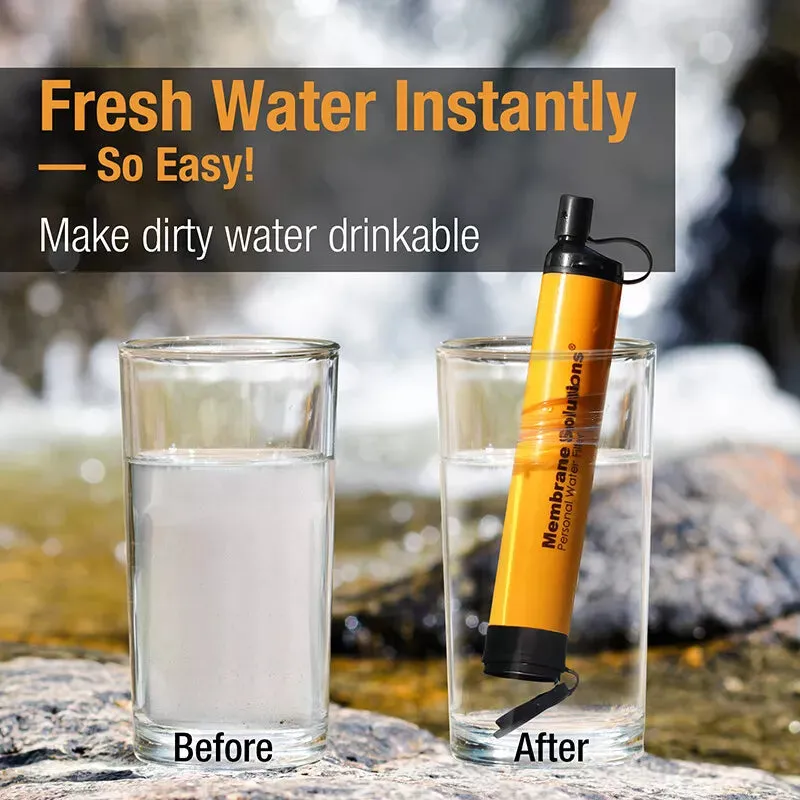 Outdoor Straw Personal Water Purifier