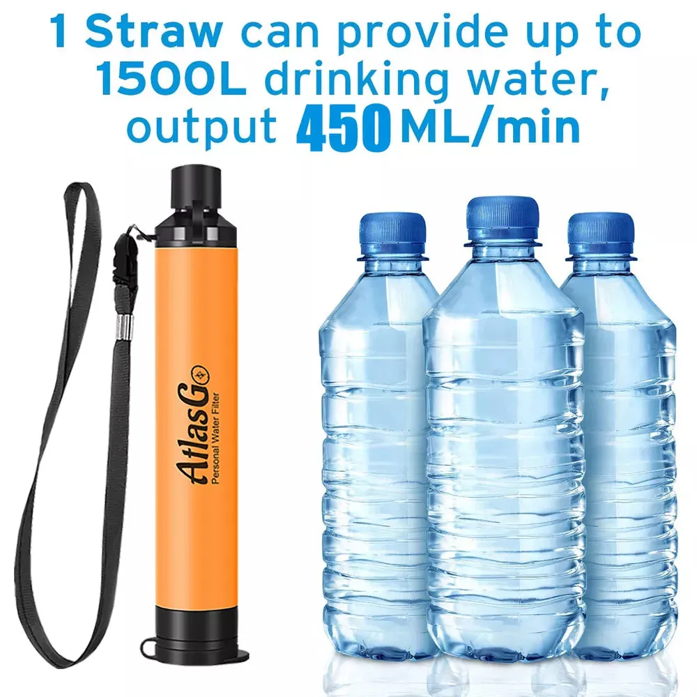 Outdoor Straw Personal Water Purifier