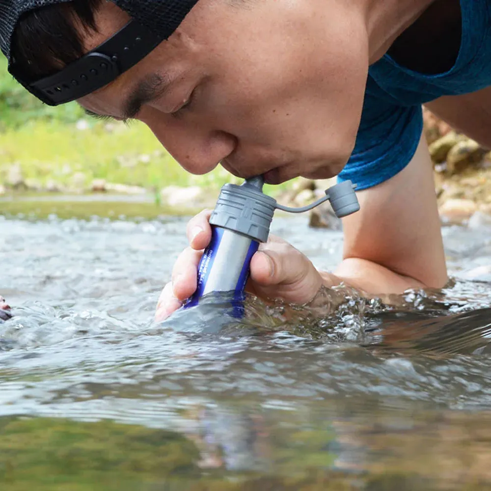Outdoor Survival Water Purifier - Mini Filter Straw for Emergency Life
