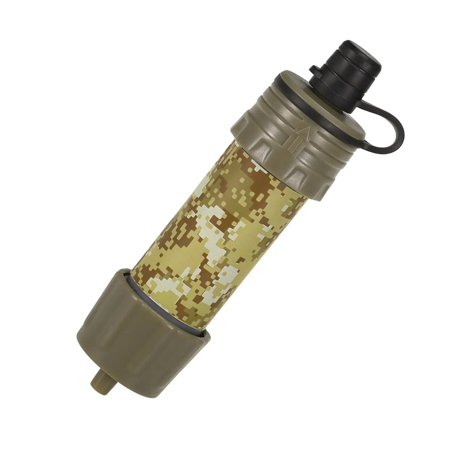 Outdoor Water Filter Straw for Emergency Preparedness Camping Traveling