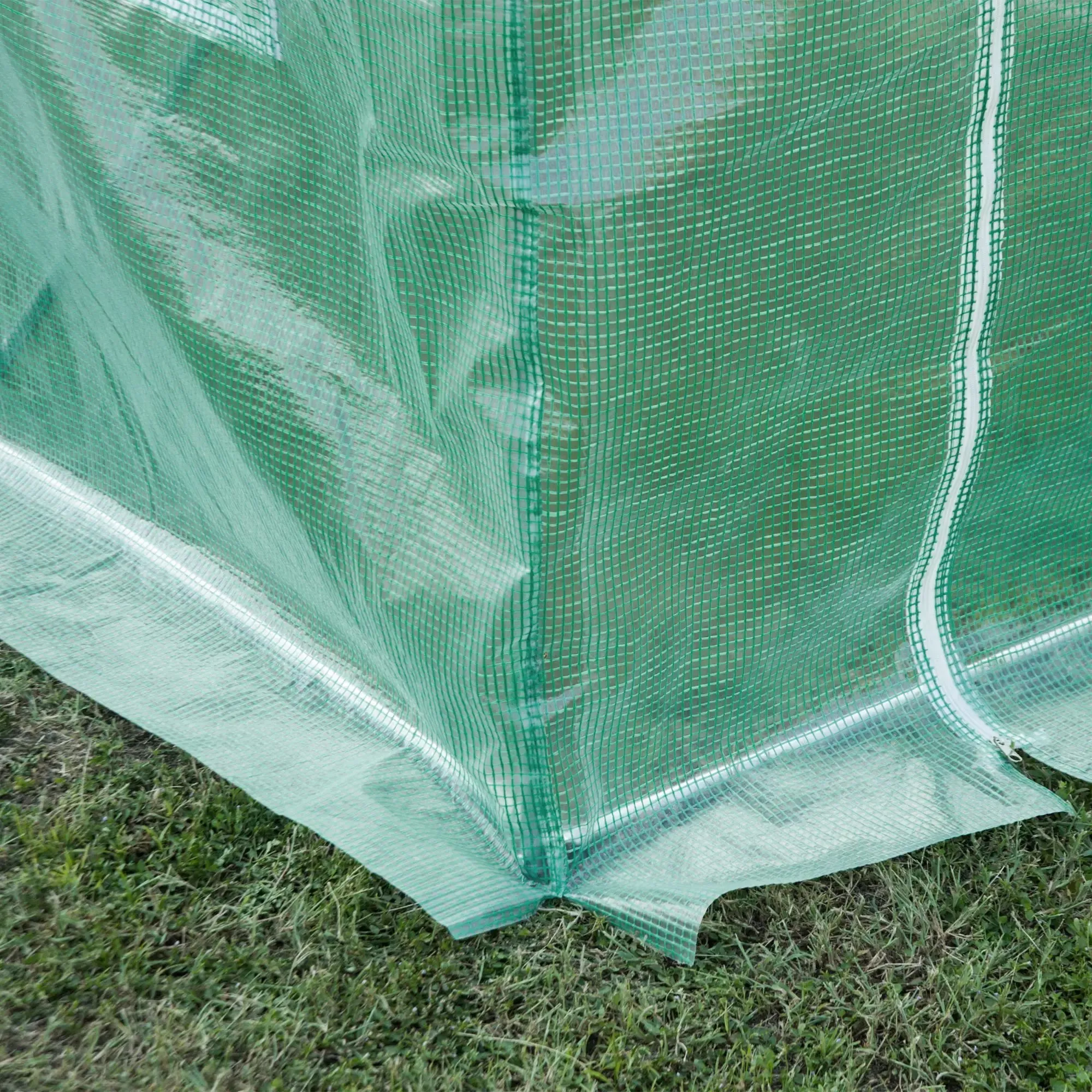 Outsunny 9.8' X 6.6' X 6.6' Plastic Greenhouse Cover替换, Heavy Duty Waterproof Tarp for Hoop House