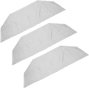 PartyKindom Motorcycle Cover Waterproof Storage Electric Scooter Rain Cover Outdoor 3pcs Bike Covers Peva Material Bike Tarp for Motorbike