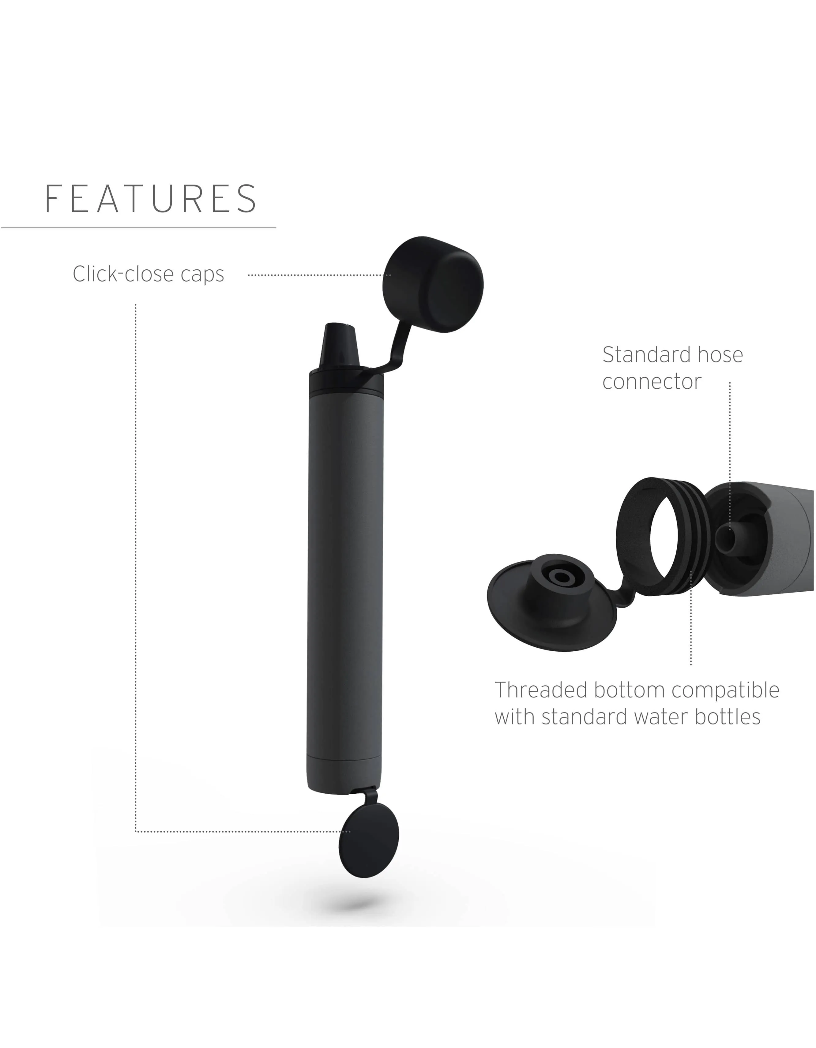 Peak Water Filter Straw