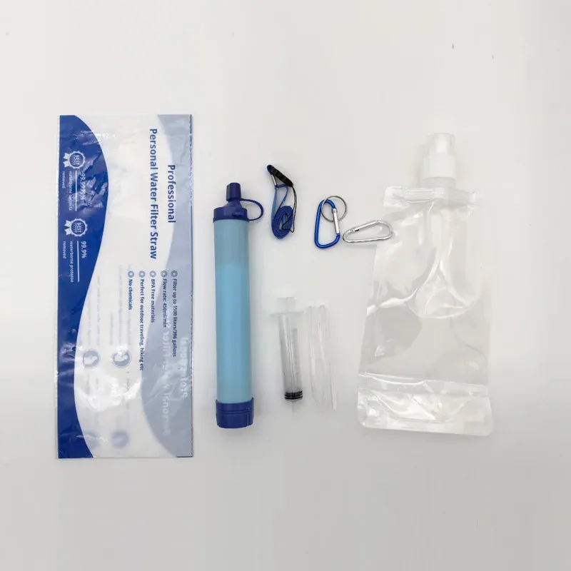 Personal Outdoor Water Filter Straw