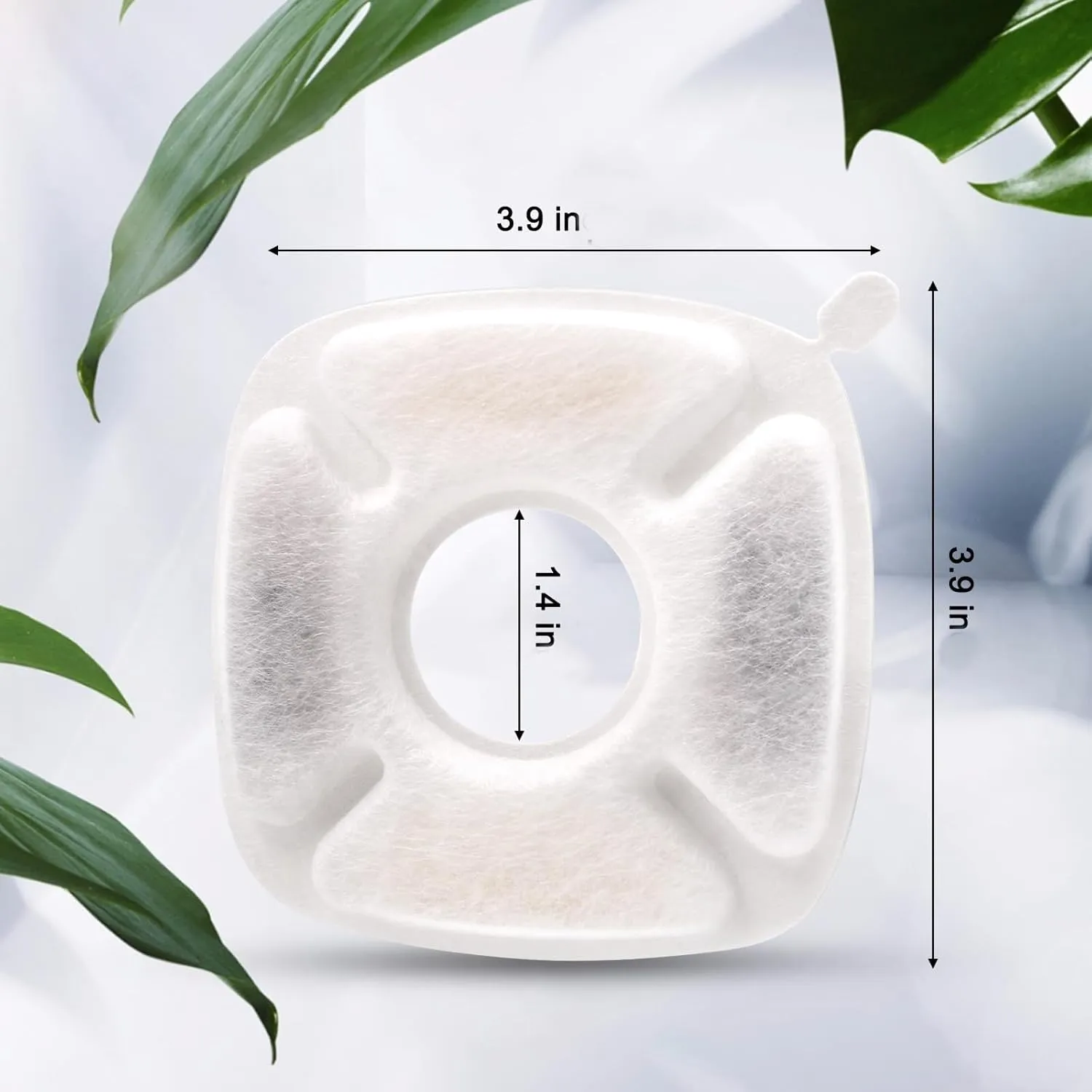 Pet Fountain Filters Compatible with 95Oz/2.8L Dog Water Fountain, Cat Water (16 Carbon filters 16 Sponge filters)