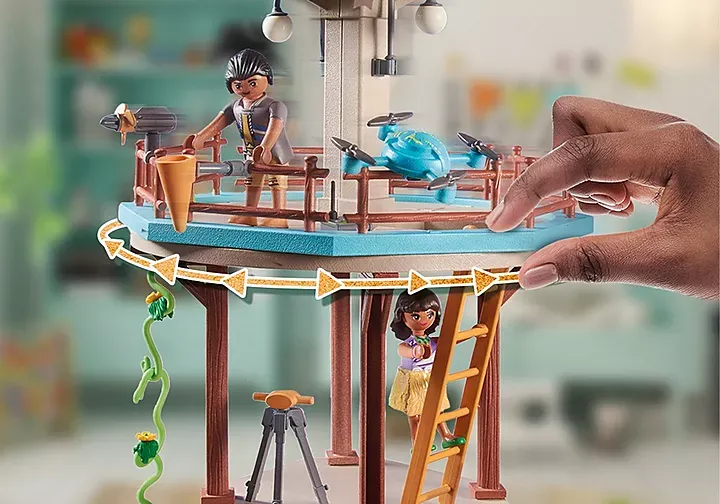 Playmobil 71008 Wiltopia-Research Tower with Compass