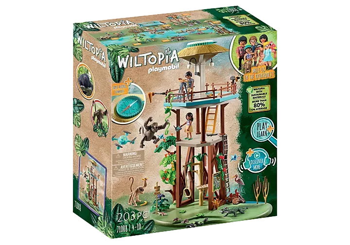 Playmobil 71008 Wiltopia-Research Tower with Compass