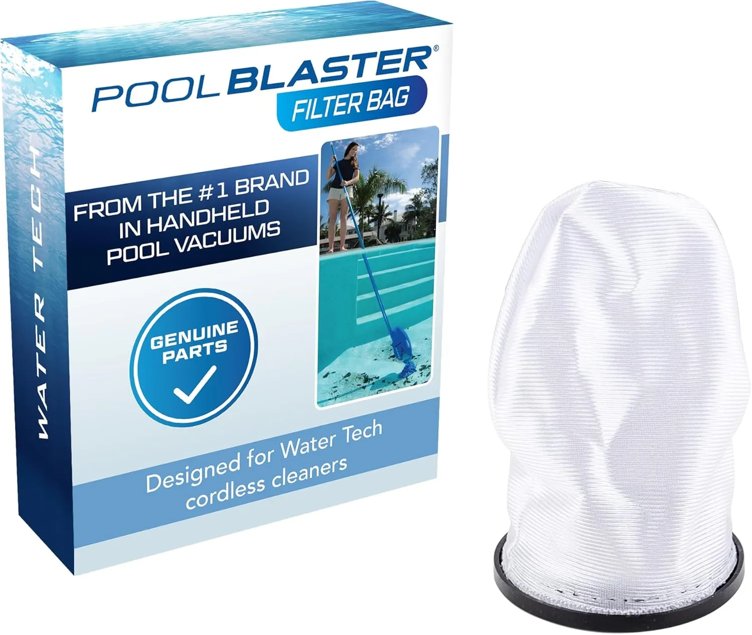 POOL BLASTER Catfish Genuine Replacement Sand & Silt Filter Bag from Manufacturer Water Tech – not compatible with Catfish Ultra models