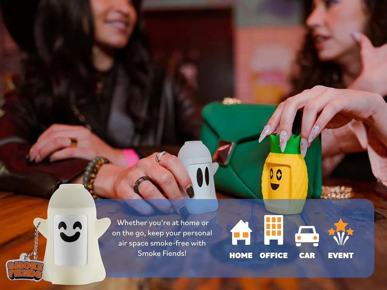 Portable & Eco-Friendly Personal Air Filter | Discreet HEPA & Carbon Filtration | Biodegradable & Up to 300  Uses | Keychain Design for On-the-Go Freshness (Trixx)