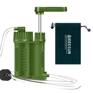 Portable Hand Pump Water Purifier - Secure Hydration