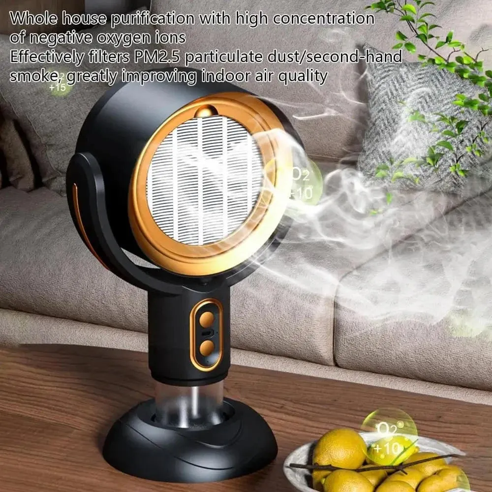 Portable Range Hood – 2-Speed Exhaust Fan with Air Purifier