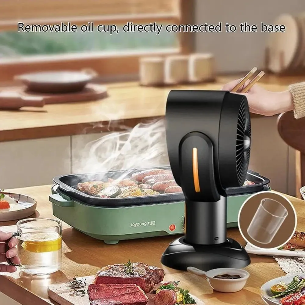 Portable Range Hood – 2-Speed Exhaust Fan with Air Purifier