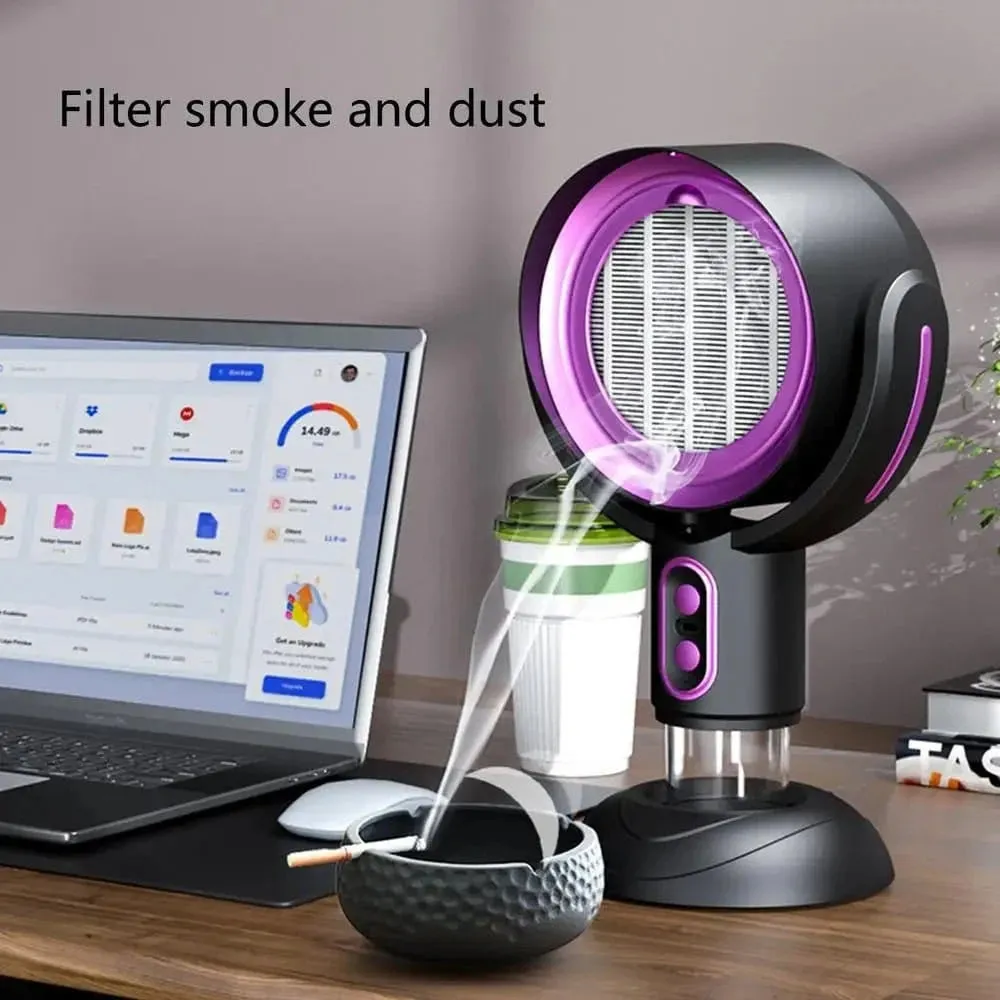 Portable Range Hood – 2-Speed Exhaust Fan with Air Purifier