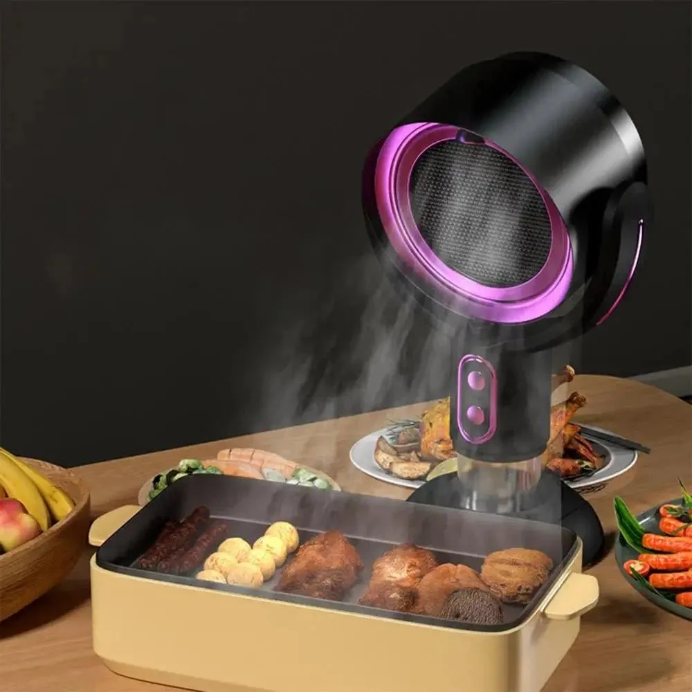 Portable Range Hood – 2-Speed Exhaust Fan with Air Purifier