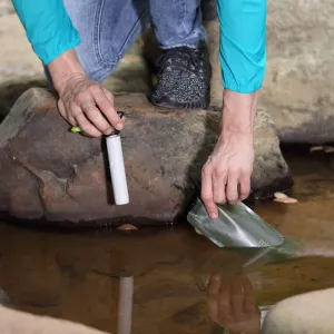 Portable Water Filter Bottle - Camping Purification System