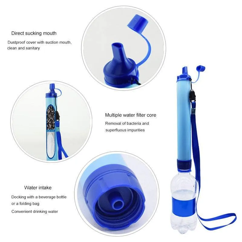 Portable Water Purifier - Hiking Survival Filter