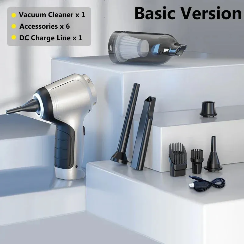 Portable Wireless Vacuum Cleaner for Home