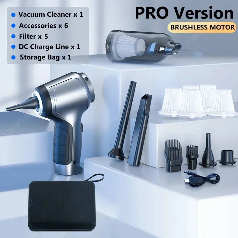 Portable Wireless Vacuum Cleaner for Home