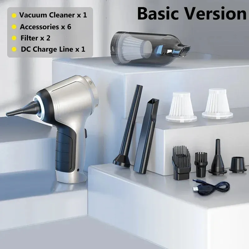 Portable Wireless Vacuum Cleaner for Home