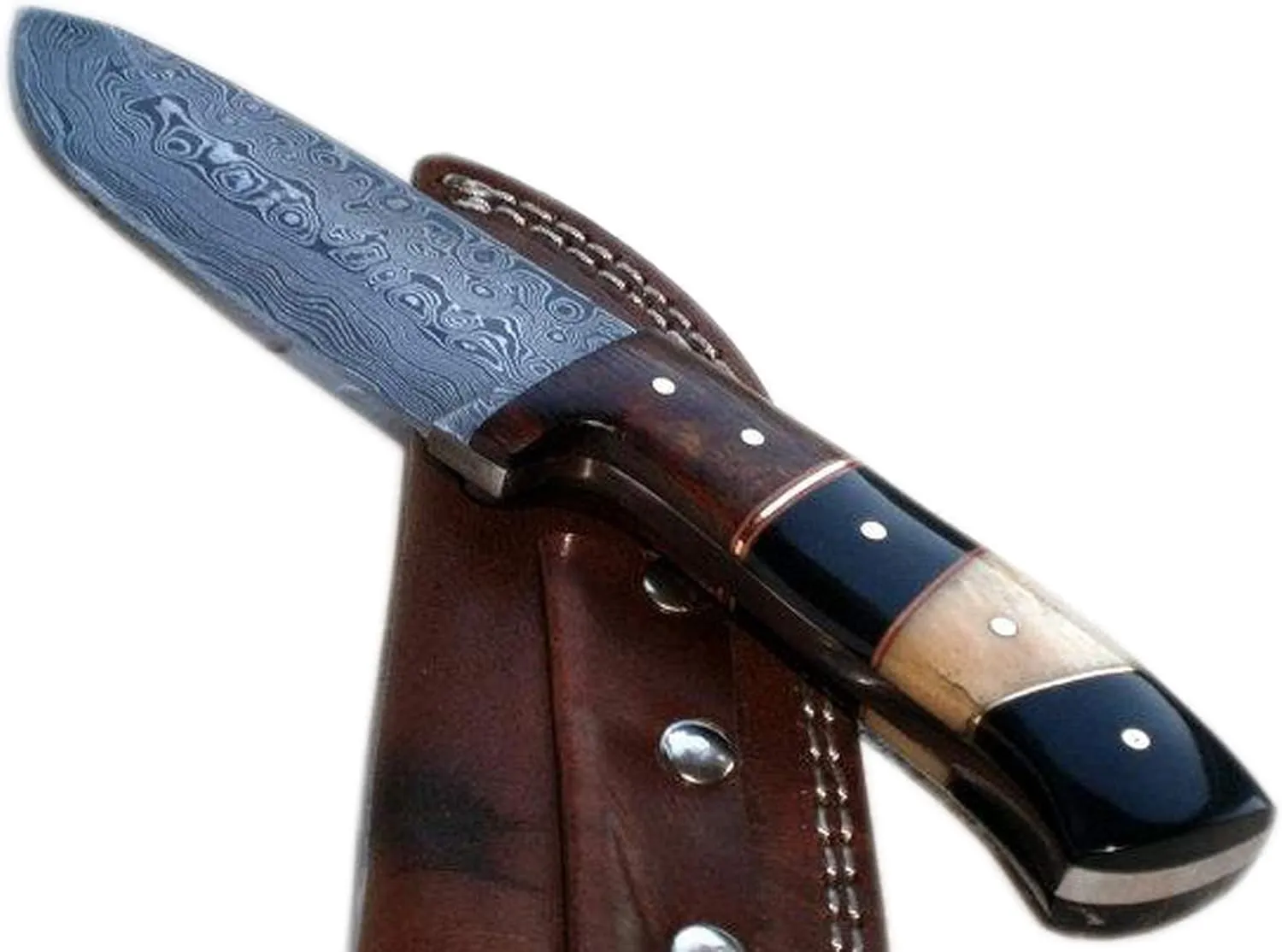 Poshland BC-T-1092 - Custom Handmade Damascus Steel Knife- Beautiful knife