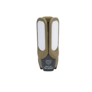 Post General Tri-Panel Solar Charged LED Light - Olive