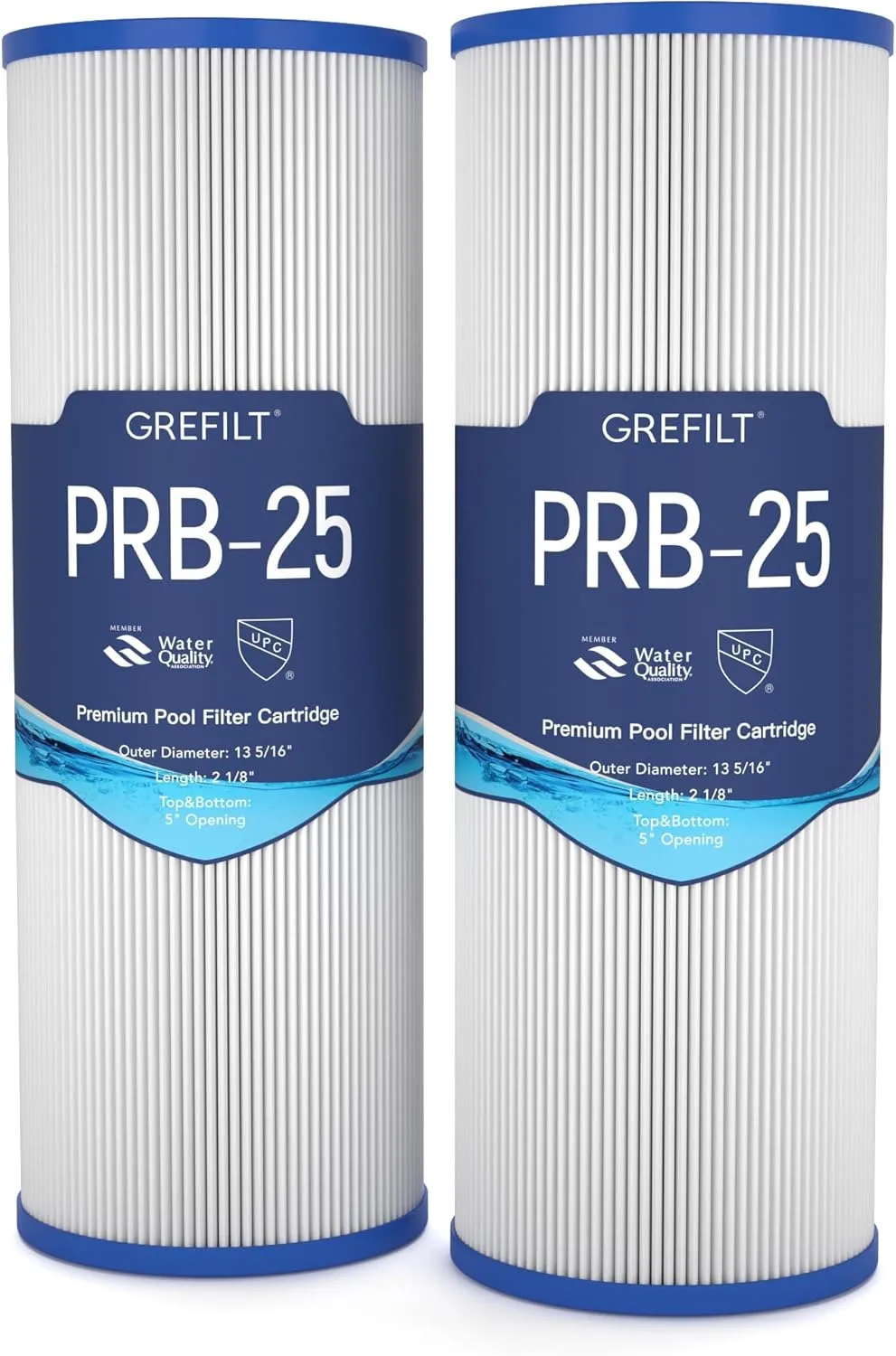PRB25-IN Hot Tub Filter Replacement for Pleatco PRB25, Unicel C-4326, Guardian 413-106, 25 sq.ft, 2Pack