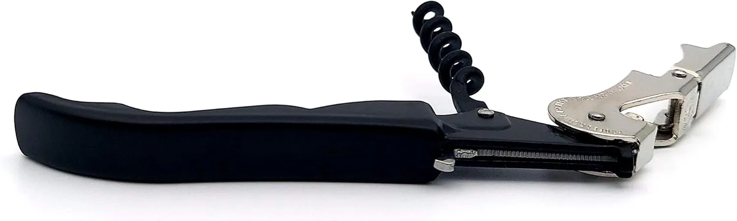Pulltap's Genuine Slider 900 Corkscrew Wine Key Bottle Opener (Negro - Black)