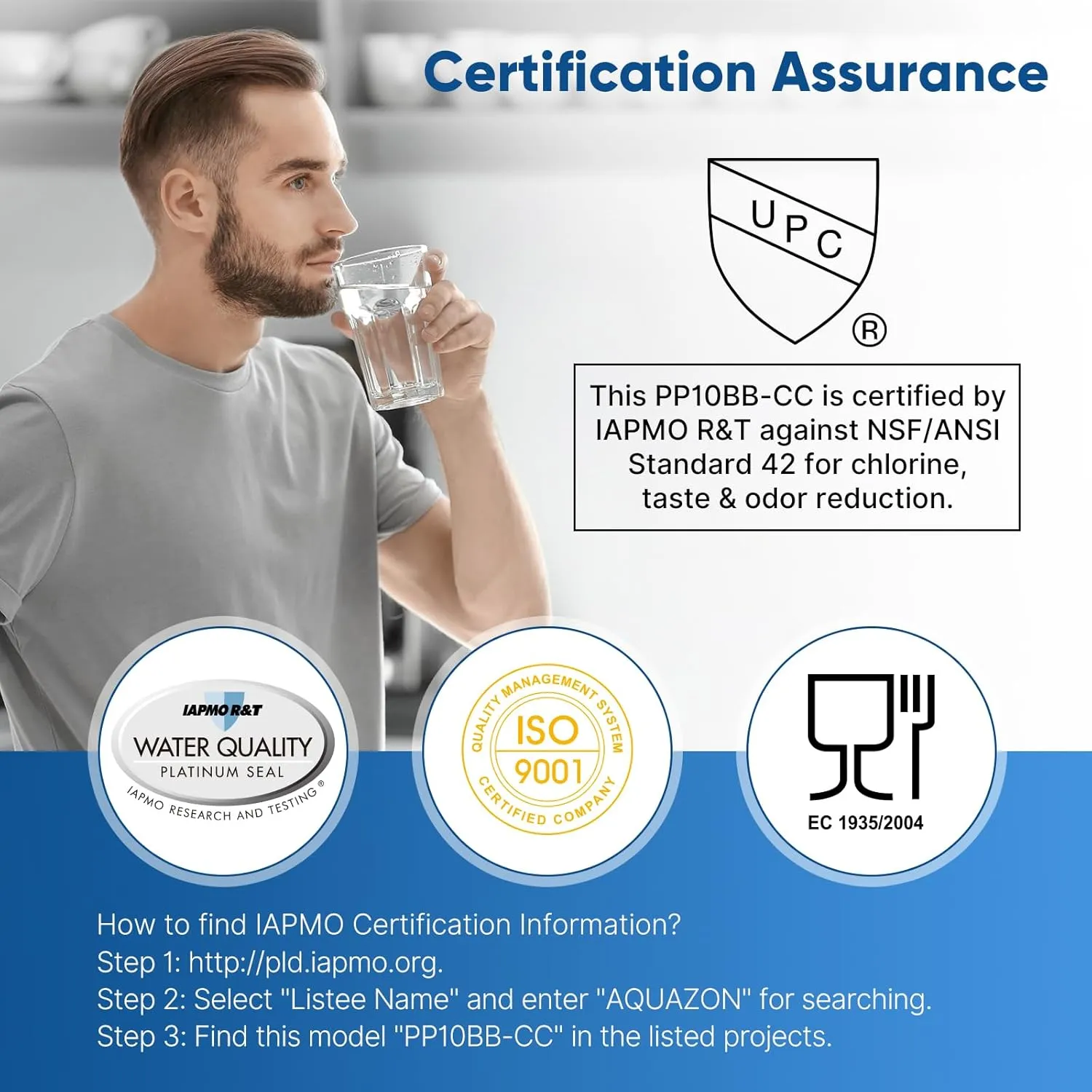 PUREPLUS 5 Micron 10" x 4.5" Whole House Sediment and Carbon Water Filter Replacement Cartridge for GE FXHTC, GXWH40L, GXWH35F, GNWH38S, Culligan RFC-BBSA, WRC25HD, PP10BB-CC, Pentek RFC-BB, 2Pack
