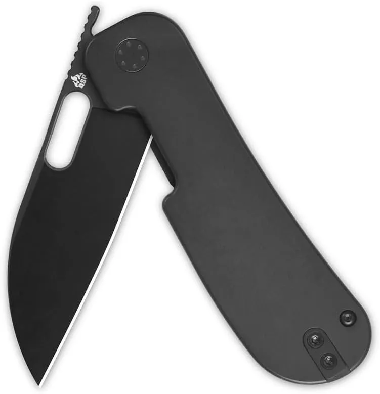 QSP VARIANT PE POCKET FOLDING KNIFE, SHARP 14C28N BLADE with VARIOUS HANDLE VERSIONS