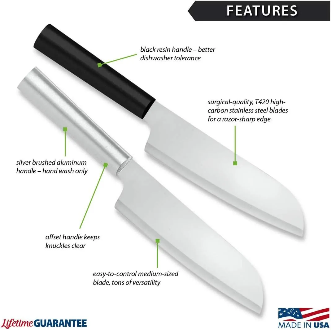 RADA Cutlery Cook’s Knife, Silver Handle
