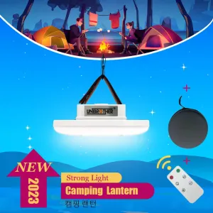 Remote Control Rechargeable LED Magnet Camping Lantern - 13500mAh Powerful Portable Flashlight, Fishing Light, Floodlight, and Tent Lamp