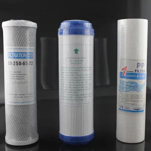 Replace water filter element