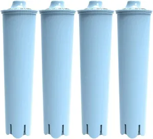 Replacement Filter, Hiwater Filter Replacement for Jura® Clearyl/Claris Blue Capresso® Clearyl Coffee Machine Water Filter, Pack of 4