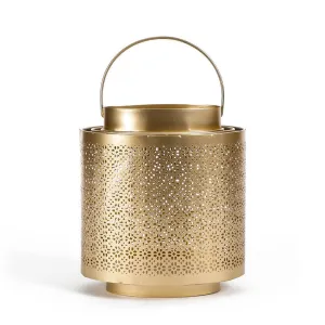 Reveler Etched Lantern | Hanging Candle Stand