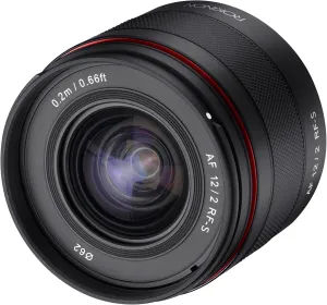Rokinon AF 12mm F2 RF-S Ultra-Wide Angle Prime Lens for Canon RF-S Mount Cameras